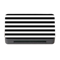 Black Stripes Memory Card Reader With Cf by snowwhitegirl