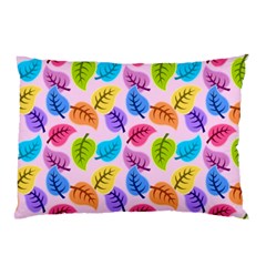 Colorful Leaves Pillow Case (two Sides) by snowwhitegirl