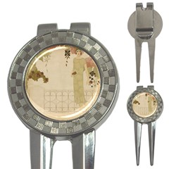 Flapper Lady Vintage 3-in-1 Golf Divots by snowwhitegirl
