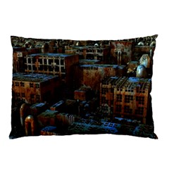Building Ruins Old Industry Pillow Case (two Sides) by Pakrebo