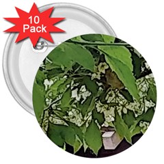 Garden Of The Phoenix  3  Buttons (10 Pack)  by Riverwoman