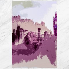 Abstract Painting Edinburgh Capital Of Scotland Canvas 24  X 36  by Sudhe