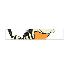 Zebra Animal Alphabet Z Wild Flano Scarf (mini) by Sudhe