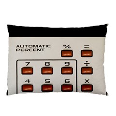Vintage Calculator Pillow Case (two Sides) by Sudhe