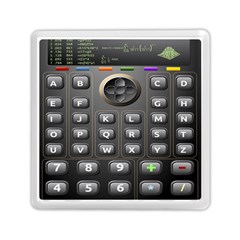 Scientific Solar Calculator Memory Card Reader (square) by Sudhe