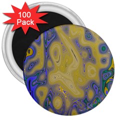 Color Explosion Colorful Background 3  Magnets (100 Pack) by Sudhe
