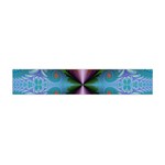 Fractal Background Design Flano Scarf (Mini) Back