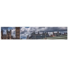 Architecture Big Ben Bridge Buildings Large Flano Scarf  by Sudhe