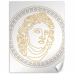 Apollo Design Draw Vector Nib Canvas 12  X 16  by Sudhe