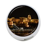 Budapest Buda Castle Building Scape 4-Port USB Hub (Two Sides) Back