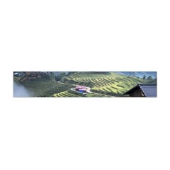 Rock Scenery The H Mong People Home Flano Scarf (mini) by Sudhe