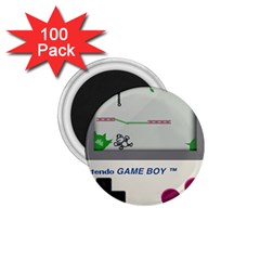 Game Boy White 1 75  Magnets (100 Pack)  by Sudhe