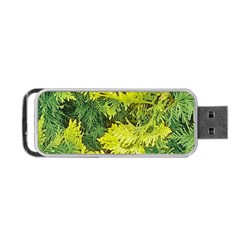 Garden Of The Phoenix Portable Usb Flash (one Side) by Riverwoman