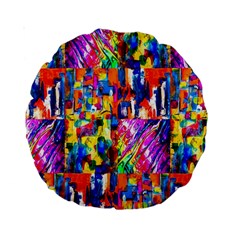 135 1 Standard 15  Premium Round Cushions by ArtworkByPatrick