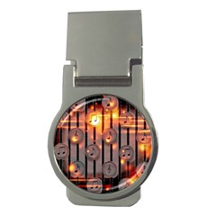Music Notes Sound Musical Audio Money Clips (round)  by Mariart