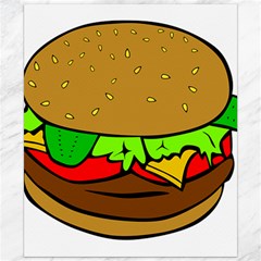 Hamburger Cheeseburger Fast Food Canvas 20  X 24  by Sudhe