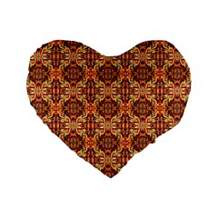 Ml 139 Standard 16  Premium Heart Shape Cushions by ArtworkByPatrick