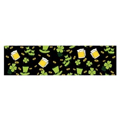 St Patricks Day Pattern Satin Scarf (oblong) by Valentinaart