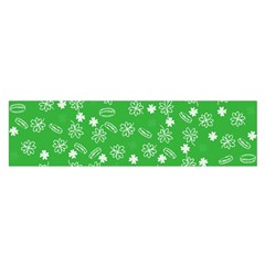 St Patricks Day Pattern Satin Scarf (oblong) by Valentinaart