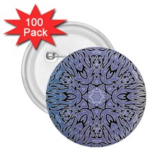 Tile Design Art Mosaic Pattern 2 25  Buttons (100 Pack)  by Pakrebo