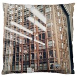 Chicago L Morning Commute Large Cushion Case (Two Sides) Front