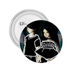 Dolls In Living Room 2 25  Buttons by snowwhitegirl