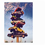 Pretty Colors Cars Large Garden Flag (Two Sides) Front