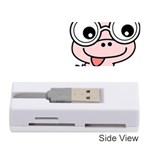 Literal Bookworm Memory Card Reader (Stick) Front