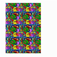 Graffiti 3 1 Large Garden Flag (two Sides) by ArtworkByPatrick