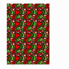 Hearts Large Garden Flag (two Sides) by ArtworkByPatrick