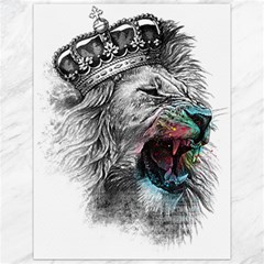 Lion King Head Canvas 12  X 16  by Sudhe