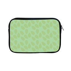 Leaves - Light Green Apple Ipad Mini Zipper Cases by WensdaiAmbrose