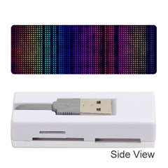 Abstract Background Plaid Memory Card Reader (stick) by HermanTelo