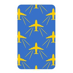 Aircraft Texture Blue Yellow Memory Card Reader (rectangular) by HermanTelo
