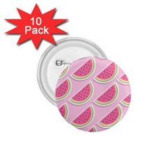 Melons Pattern Food Fruits Melon 1 75  Buttons (10 Pack) by Pakrebo