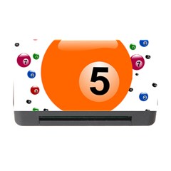 Billiard Ball Ball Game Pink Orange Memory Card Reader With Cf by HermanTelo