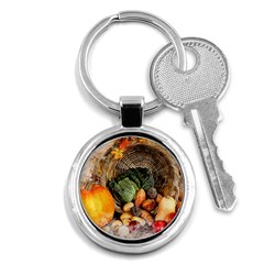 Pumpkin Vegetables Autumn Key Chain (round) by Pakrebo