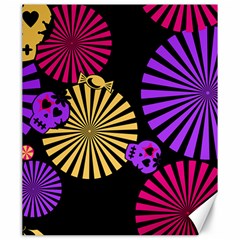 Seamless Halloween Day Dead Canvas 20  X 24  by HermanTelo