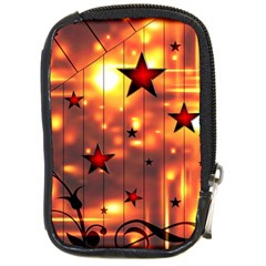 Star Radio Light Effects Magic Compact Camera Leather Case by HermanTelo