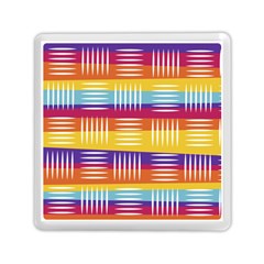 Background Line Rainbow Memory Card Reader (square) by HermanTelo