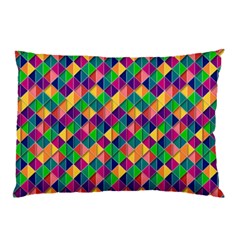 Geometric Triangle Pillow Case (two Sides) by HermanTelo
