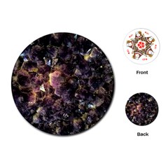Amethyst Playing Cards (round) by WensdaiAmbrose