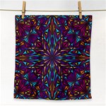 Kaleidoscope Triangle Curved Face Towel Front