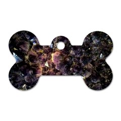 Amethyst Dog Tag Bone (two Sides) by WensdaiAmbrose