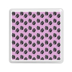 Girl Face Lilac Memory Card Reader (square) by snowwhitegirl