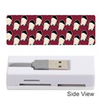 Beanie Boy Pattern Red Memory Card Reader (Stick) Front