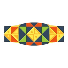 Background Geometric Color Stretchable Headband by Sapixe