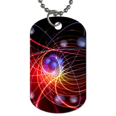 Physics Quantum Physics Particles Dog Tag (one Side) by Sapixe