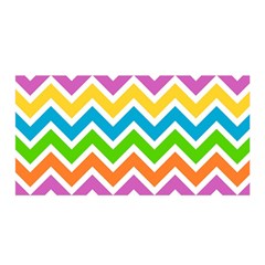Chevron Pattern Design Texture Satin Wrap by Sapixe
