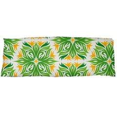 Green Pattern Retro Wallpaper Body Pillow Case (dakimakura) by Bajindul